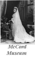 Photograph | Mrs. F. 
Hart in wedding dress, Montreal, QC, 1872 | I-66234