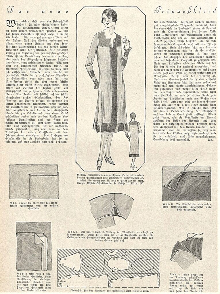 1925 dress pattern
