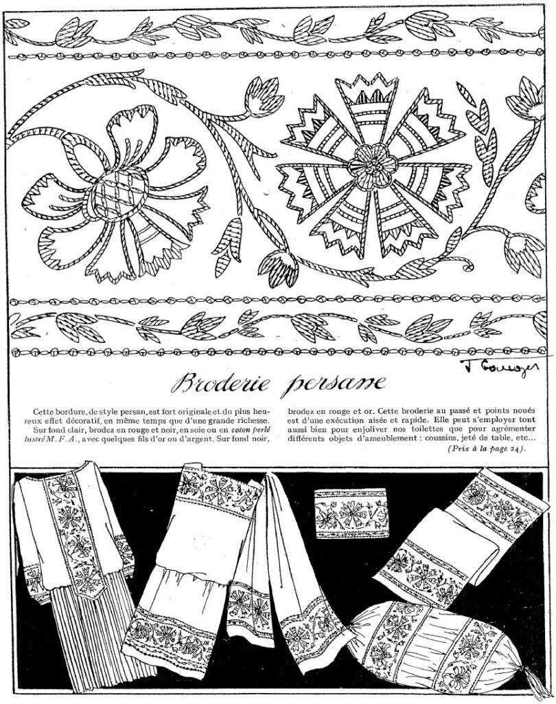 1927 embroidery in 1920s