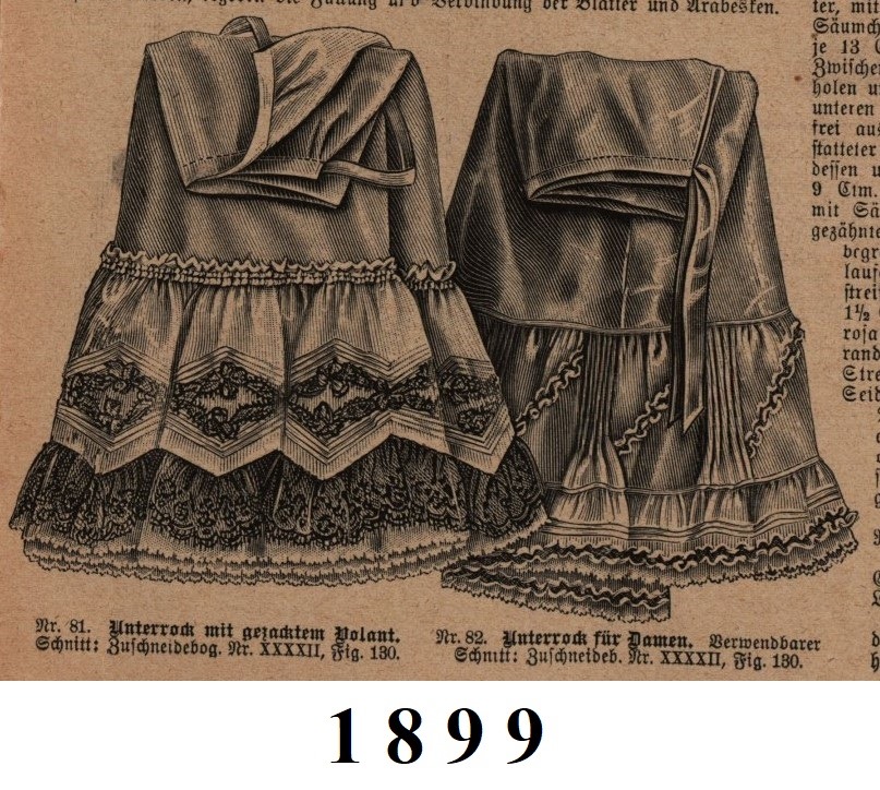 1899 petticoat