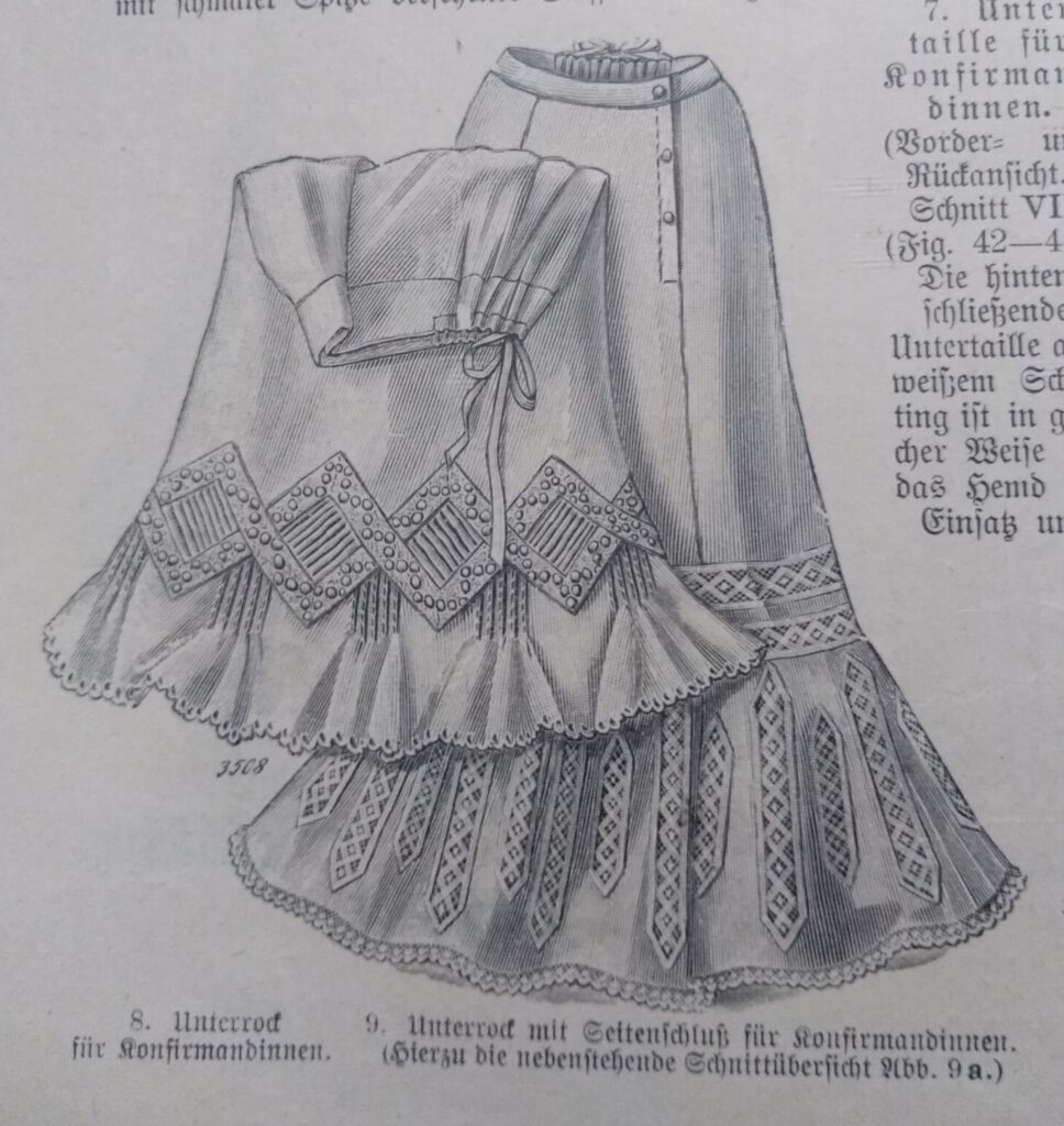 1901-1902 petticoat