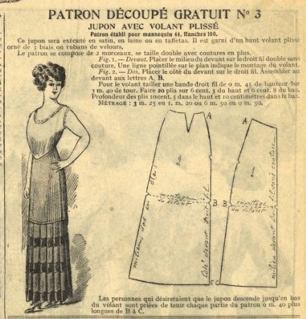 1912 petticoat / halka
