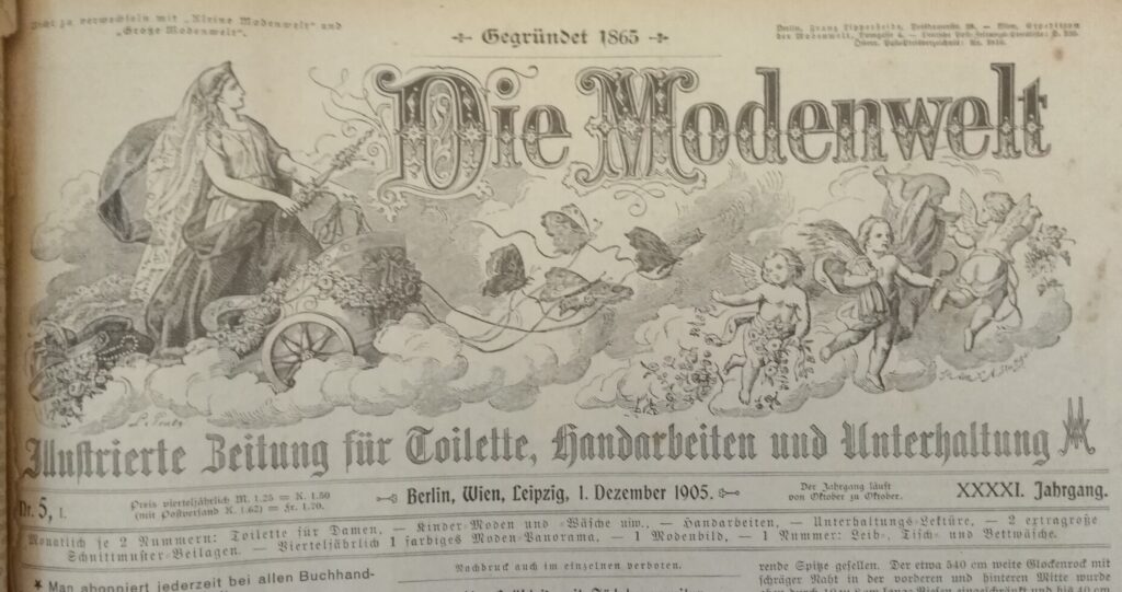 Die Modenwelt 1905